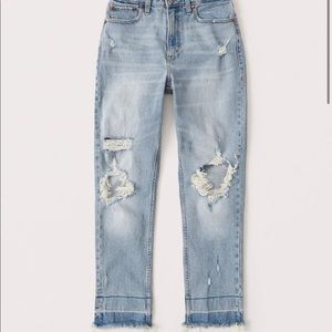 Rise high rise flared bottom jeans!